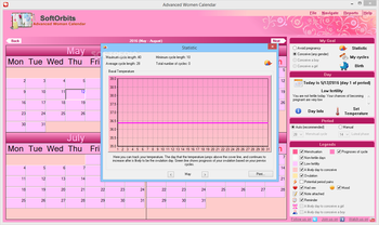 Women's Advanced Calendar screenshot 4