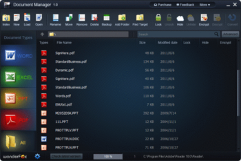 WonderFox Document Manager screenshot 2