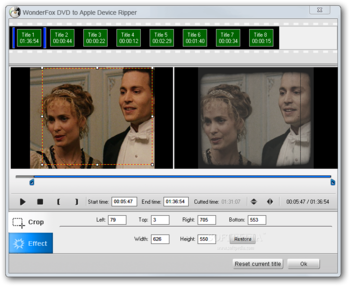 WonderFox DVD to Apple Device Ripper screenshot 5