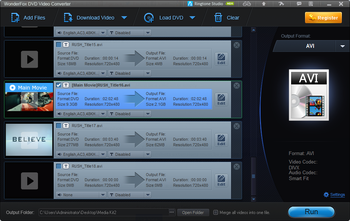 WonderFox DVD Video Converter screenshot 2