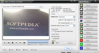 WonderFox Video to Picture Converter screenshot