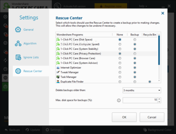 Wondershare 1-Click PC Care screenshot 12