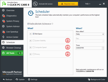 Wondershare 1-Click PC Care screenshot 7