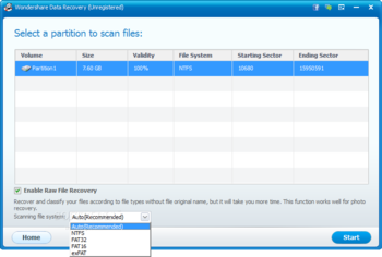 Wondershare Data Recovery screenshot 4