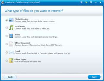 Wondershare Data Recovery screenshot 7