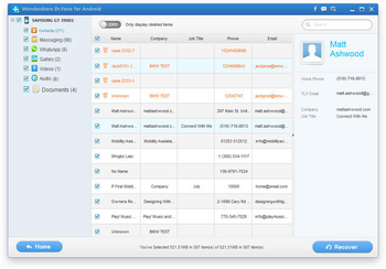 Wondershare Dr.Fone for Android screenshot 3