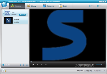 Wondershare DVD Creator screenshot 2