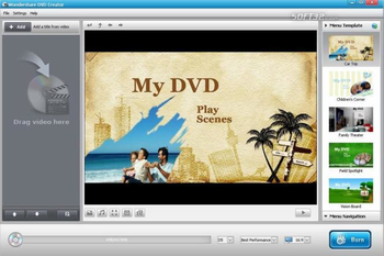 Wondershare DVD Creator screenshot