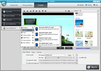 Wondershare DVD Slideshow Builder Deluxe screenshot 19