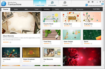 Wondershare Fantashow screenshot 2