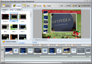 Wondershare Flash Gallery Factory Deluxe screenshot 4