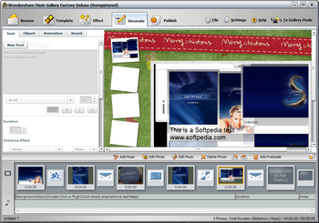 Wondershare Flash Gallery Factory Deluxe screenshot 7