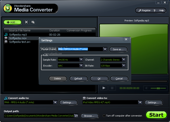 Wondershare Media Converter screenshot 2