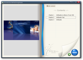 Wondershare MePub screenshot