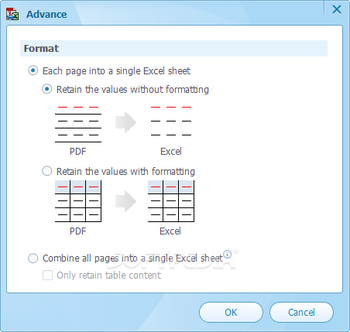 Wondershare PDF to Excel (formerly AnyBizSoft PDF to Excel) screenshot 2