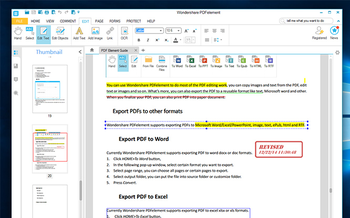 Wondershare PDFelement screenshot