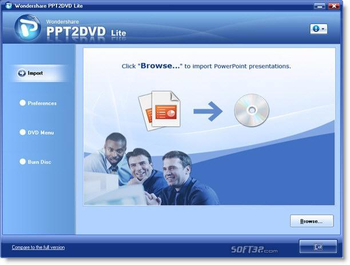 Wondershare PPT2DVD Lite screenshot 2