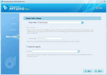 Wondershare PPT2DVD Pro screenshot 2