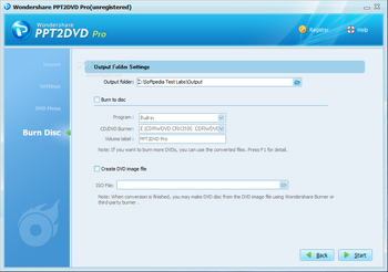 Wondershare PPT2DVD Pro screenshot 5