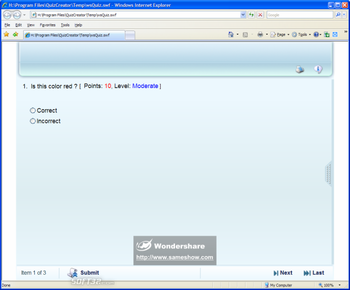 Wondershare QuizCreator screenshot 7