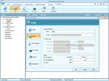 Wondershare QuizCreator screenshot 9