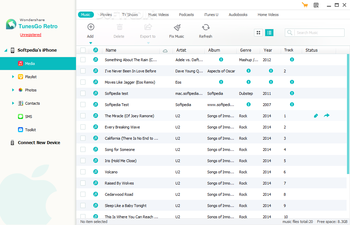 Wondershare TunesGo Retro screenshot 2