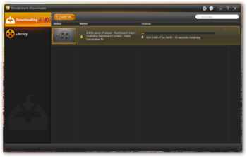 Wondershare vDownloader screenshot