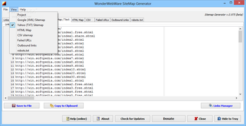 WonderWebWare SiteMap Generator screenshot 3