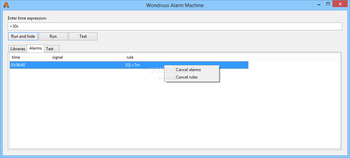 Wondrous Alarm Machine screenshot 2