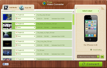 WonTube Free Video Converter screenshot