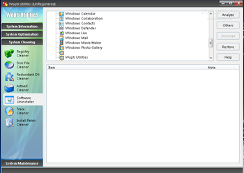 Wopti Utilities screenshot 13