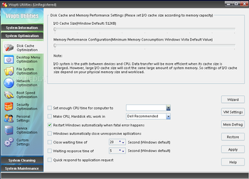 Wopti Utilities screenshot 4