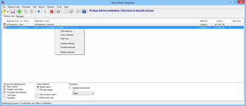 Word Batch Replacer screenshot