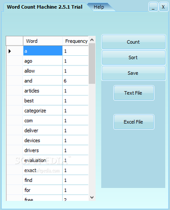 Word Count Machine screenshot 3