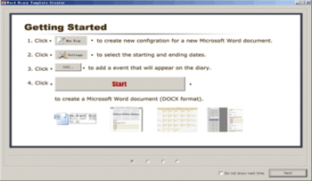 Word Diary Template Creator screenshot 10