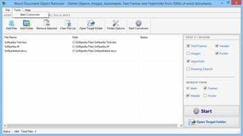Word Document Object Remover screenshot 3