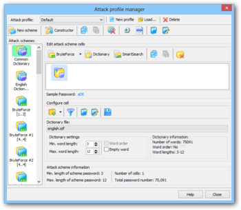Word Password Recovery screenshot 2