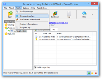 Word Password Recovery screenshot 7