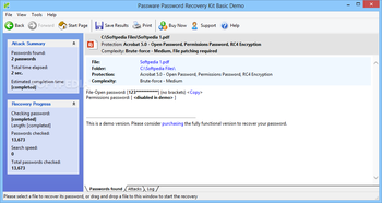 Word Password Recovery Key screenshot 7