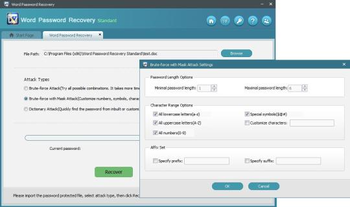 Word Password Recovery Standard screenshot 3