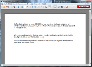 Word Reader screenshot