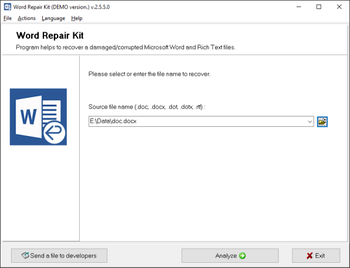 Word Repair Kit screenshot