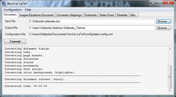 Word-to-LaTeX screenshot