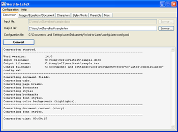 Word-to-LaTeX screenshot