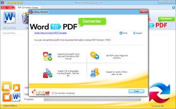 Word to PDF Converter screenshot