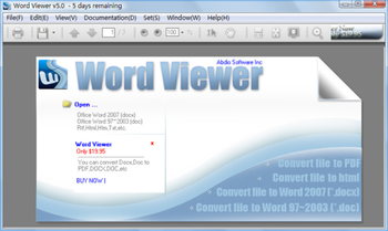 Word Viewer screenshot