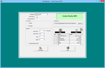 WordBanker English-Arabic screenshot 6