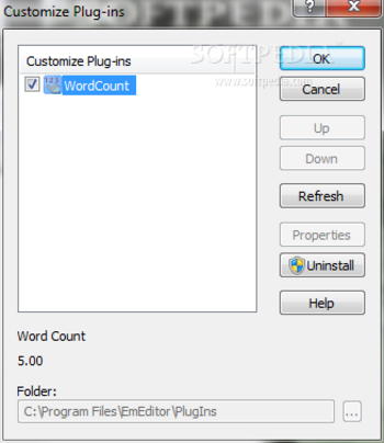 WordCount screenshot 2