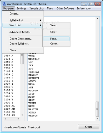 WordCreator screenshot 3