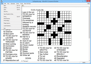 WordFit! Crossword Builder screenshot 2